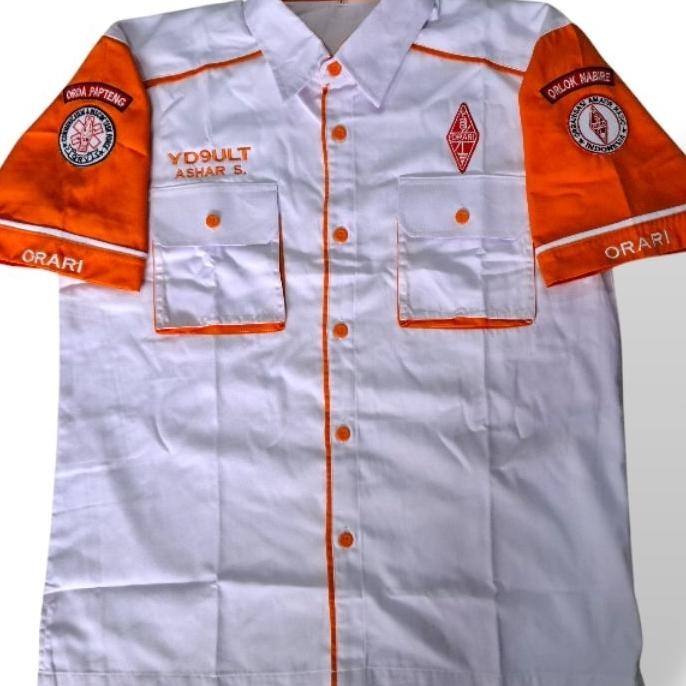 Kemeja Pdh Orari Lengan Pendek. Kemeja Orari