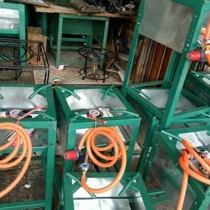 1Set Kompor Mawar 203 Semawar Kompor Gas Mawar 203 Set Plus Rangka