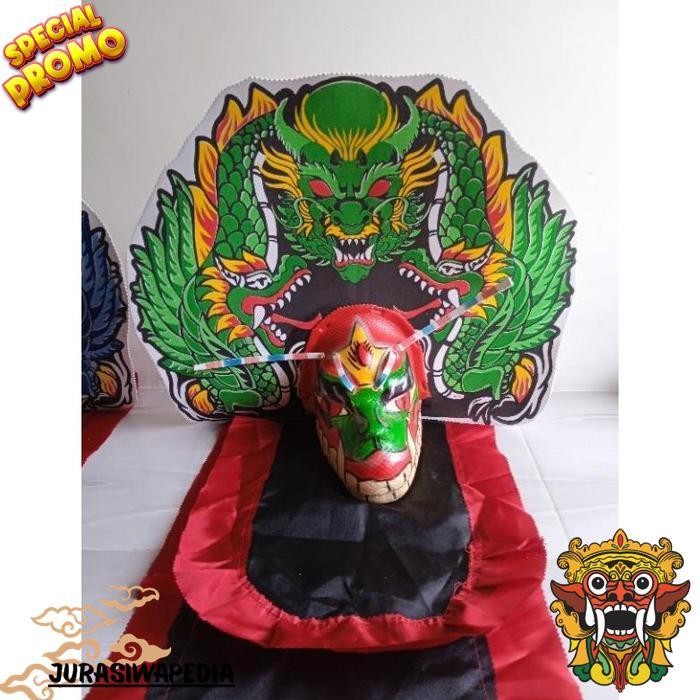 Barongan Devil/Barongan Devil Anak/Barongan Anak/Barongan Pentas Untuk Usia 2-6 Tahun Cod