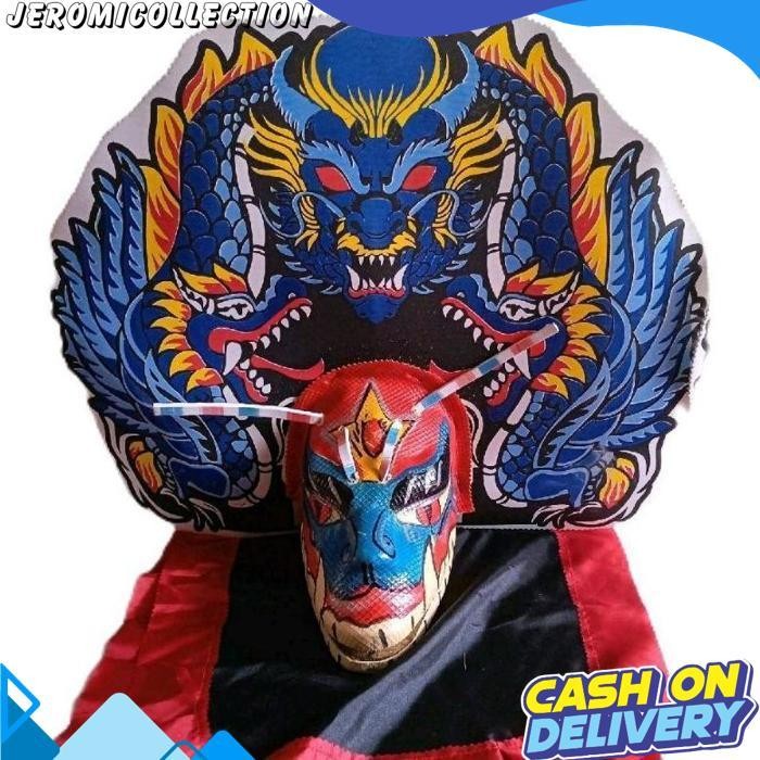 Barongan Devil/Barongan Devil Anak/Barongan Anak/Barongan Pentas Untuk Usia 2-6 Tahun Real