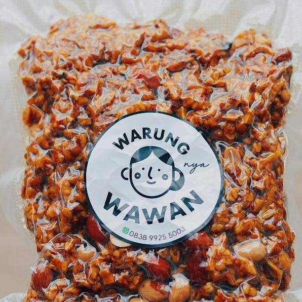 

Tempe Kering Teri Kacang 250Gr Warungnyawawan