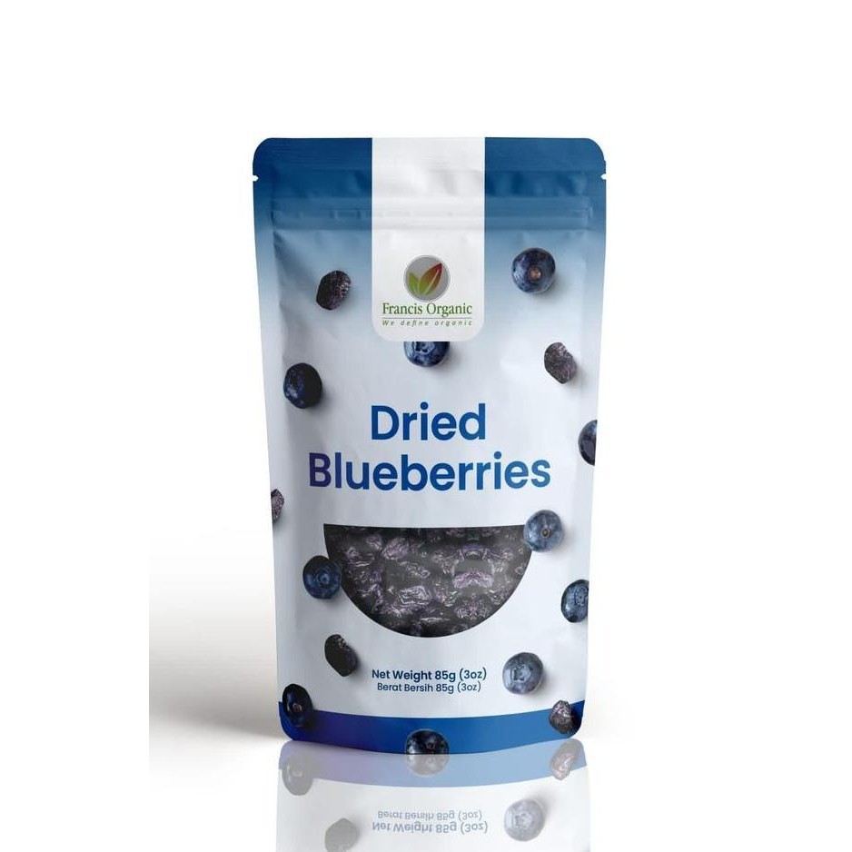 

Dried Blueberries Bluberry Kering Poet Size By Francis Organic