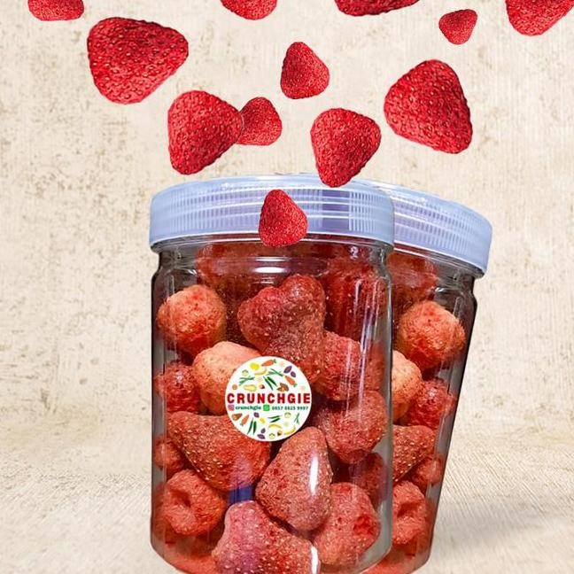 

Korean Strawberry Crisp Keripik Strawberry Freeze Dried Snas