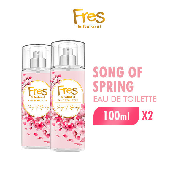 FN Spray EDT Song of Spring Botol 100 ml x2
