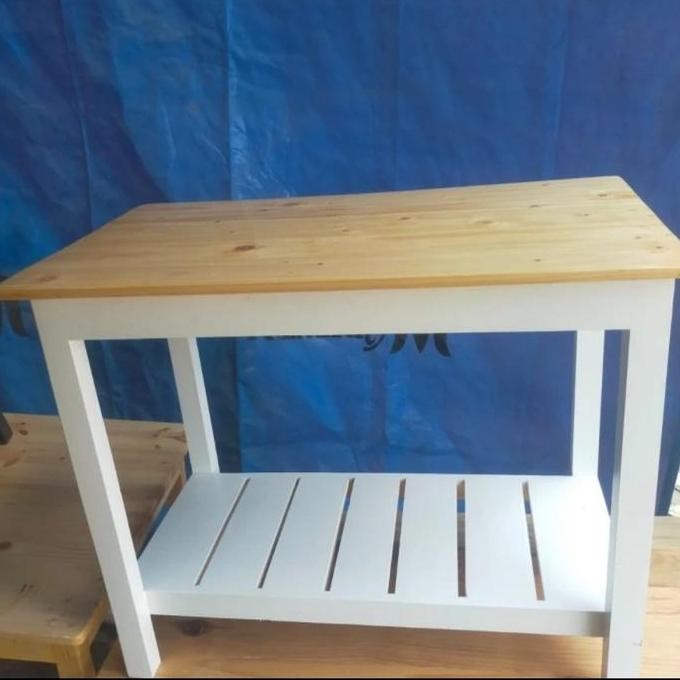 Custom Meja Rak Meja Jati Belanda