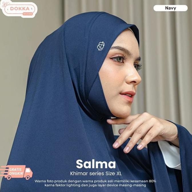 (Allthebest) Arafa Hijab - Khimar Salma XL | Hijab Dagu Malay Bergo By Arafa Hijab