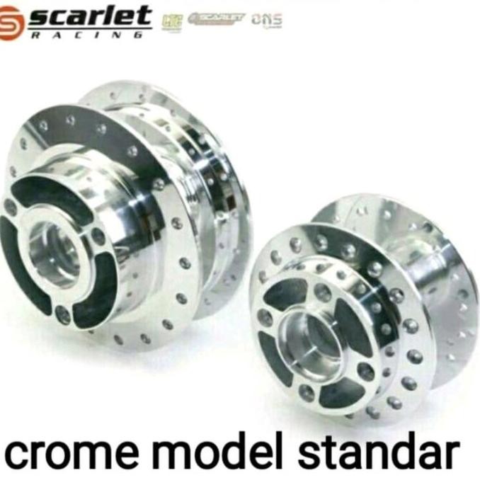 Promo SATRIA FU NEW/OLD TROMOL DPN BLKG 1SET  CROME/HITAM MODEL ADAPTOR/STANDAR ORIGINAL SCARLET COD