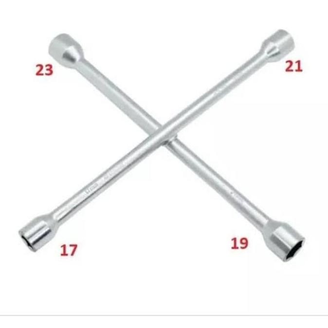 (Allthebest) kunci roda palang 4 kunci roda mobil