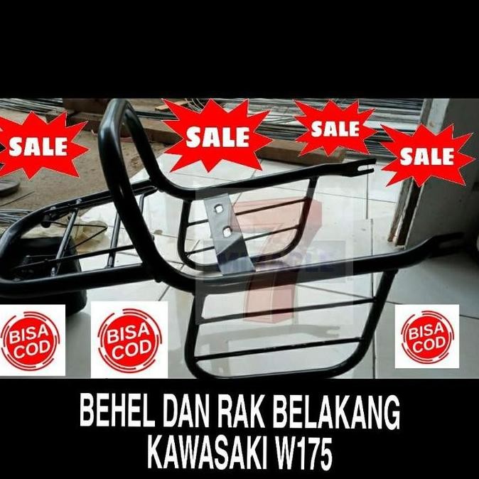 (Allthebest) BEHEL BELAKANG KAWASAKI W175 BRACKET BREKET W 175 Behel W175 Rak