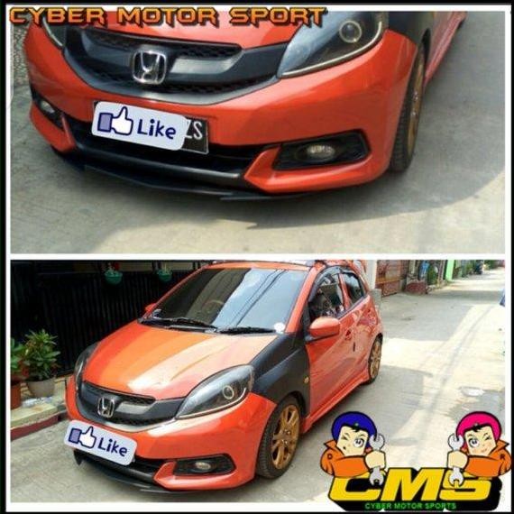 lips bumper depan jazz. lips bumper honda jazz plastik. winglet Best Original