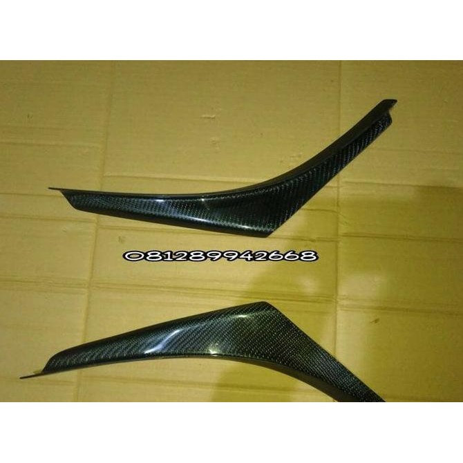 honda jazz gk5 canard bemper atau lips bemper carbon kevlar Best Original