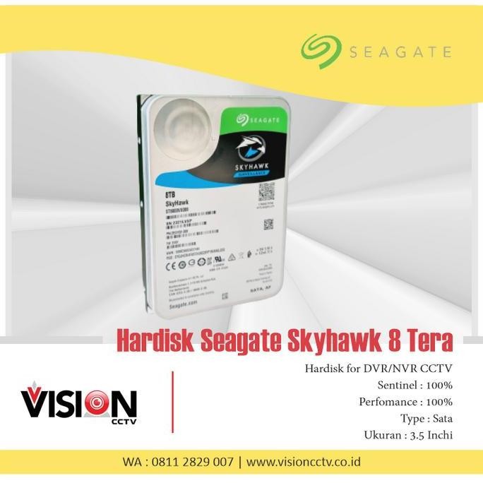 Hardisk Seagate Skyhawk 8 Tb Co
