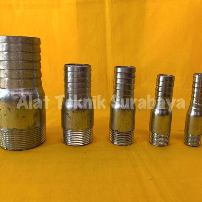 TERMURAH - KING NEPEL 2 1/2" INCH NEPLE NEPPLE NIPEL NIPLE NAPEL SELANG HOSE
