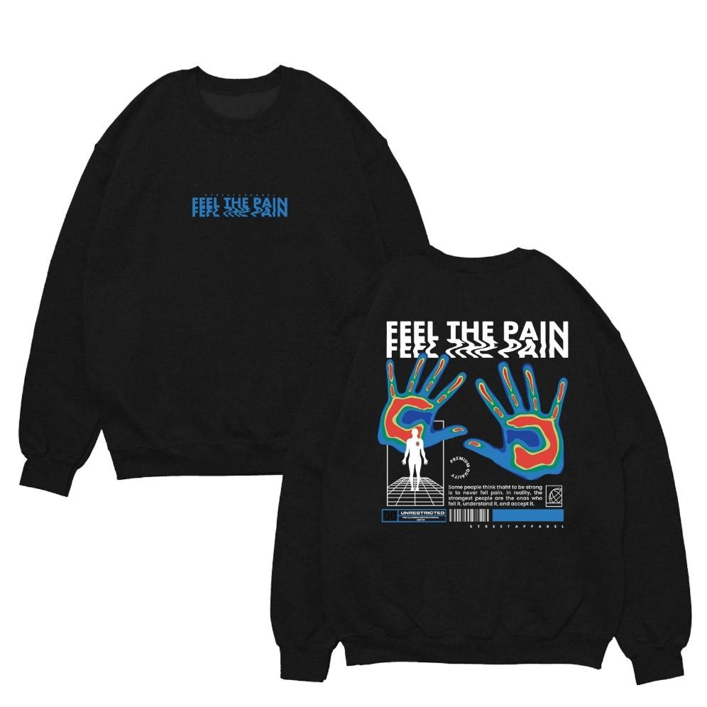 DT100 }} Sweater Pria dan Wanita Murah Switer Cowok Cewek Original Suiter Distro Bahan Fleece