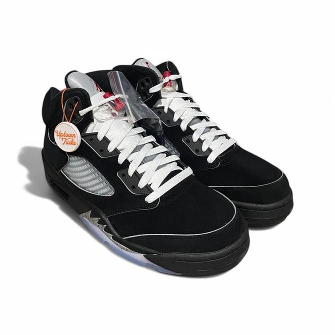 Murah Nike Air Jordan 5 Reimagined Black Metallic Hf3975-001 (100% Original)