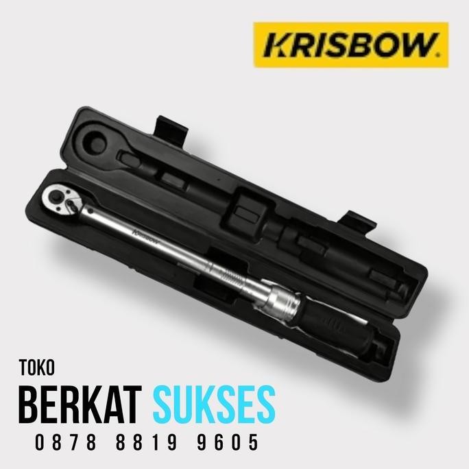 Kunci Torsi Sq 3/8 Inci 20 - 100 Nm Krisbow Kw0102971 Co