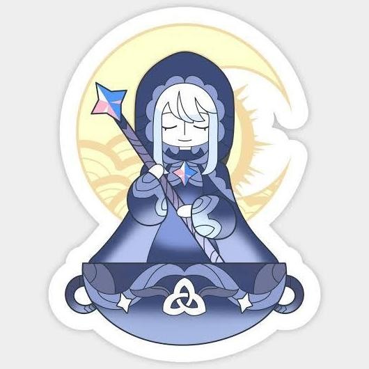 

The Blessing Of The Welkin Moon Sticker Chara Free Co