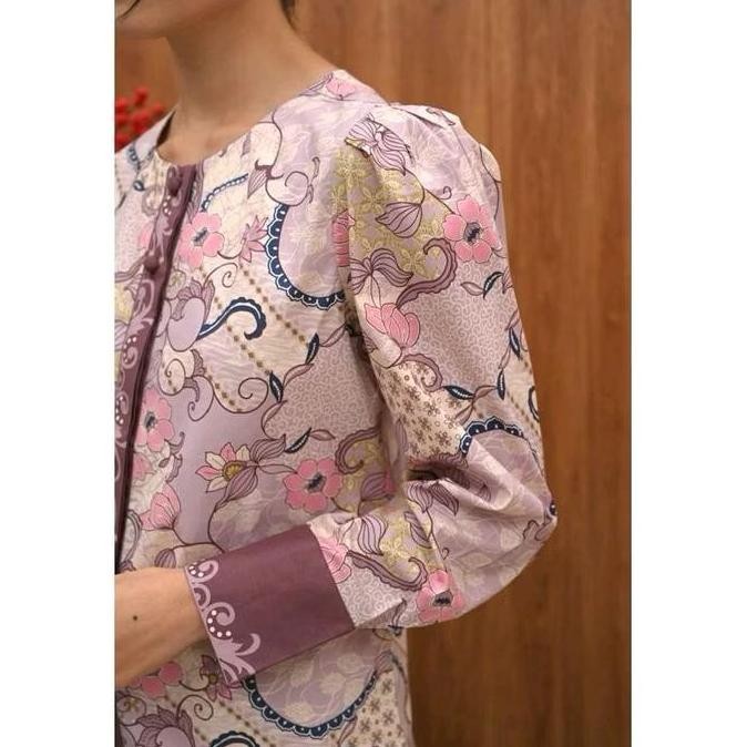 Promo Trelina Floral Blouse Baju Wanita Imlek Cny Fashion