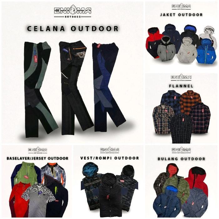 Perlengkapan Outdoor Berbagai Model Murah Dan Berkualitas Dari Enigma Outdoor