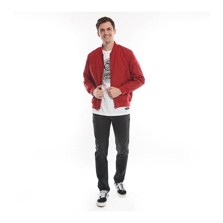 Sale Juice Ematic Jacket Pria Merah Ethan Planet Surf - Xs