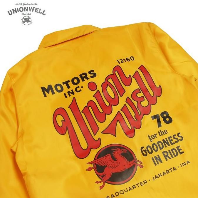 Promo Unionwell Windbreaker Jacket Marvin Yellow