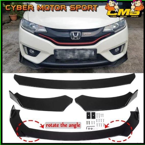 Lips bumper depan honda city . bodykit city. front lips bumper honda city . winglet bumper city jdm.