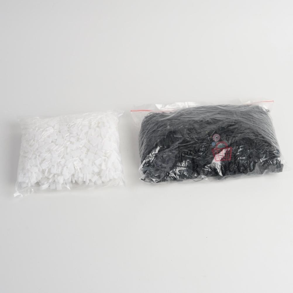 

Model baru - TALI HANG TAG +/- @1000 PCS (Hitam dan Putih) ,,