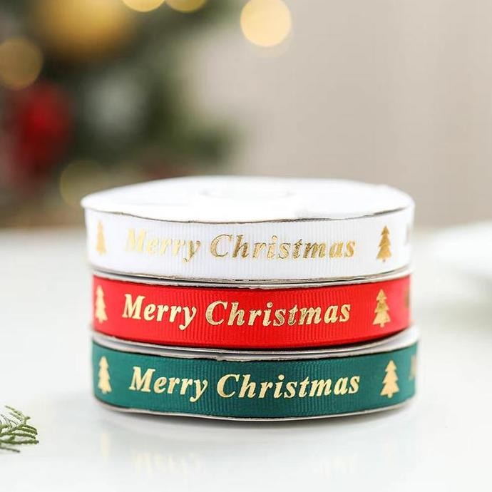 

Baru Pita Parcel Natal Merah Silver Untuk Box Kue Parcel Christmas Gift