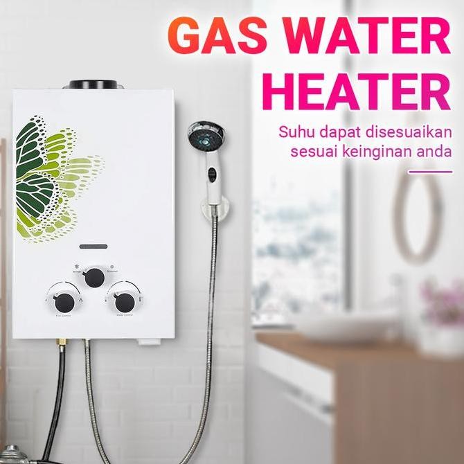 GAS WATER HEATER MERK MATRIX/MERK FINITO TIPE W ORIGINAL DAN TERPERCAYA
