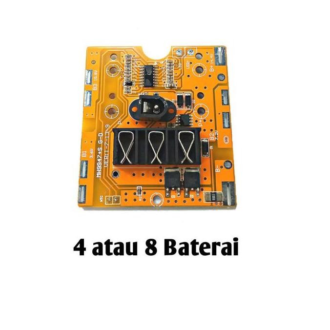 (Allthebest) Modul Bms 4s 5s pengontrol baterai bor impact gerinda cordless