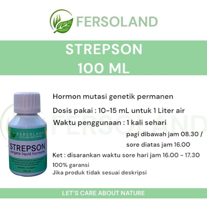 Strepson 100 ml | Hormon varigata | hormon mutasi genetik | hormon strepson aSt