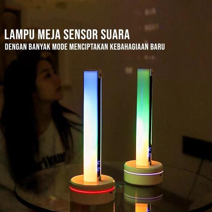 Lampu Led Bar Strip Rgb Musik Bar Sound Sensor Suara 3D/Smart Rgb Light Bars Night Light Lampu /Soun
