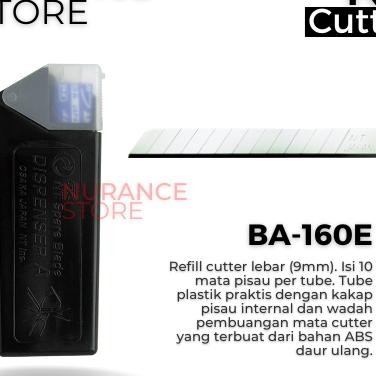 

Refill Blade Nt Cutter Ba160E Untuk Cutter A300P A300G A301