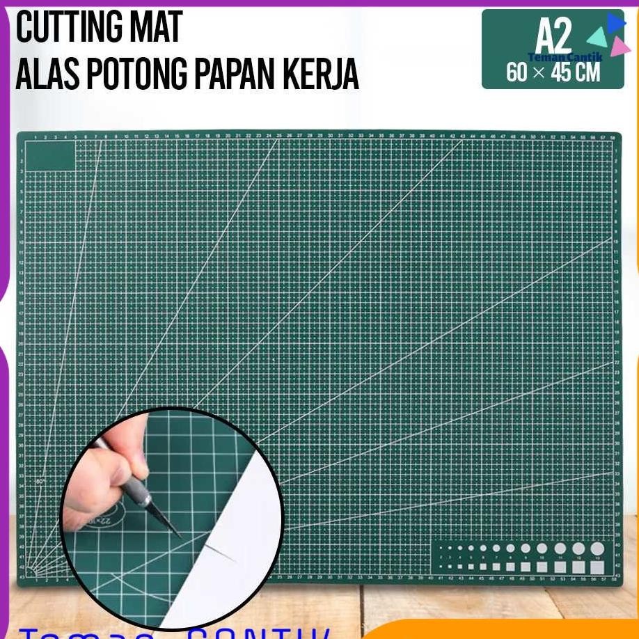 

Tc Atk Taffware Working Pad Cutting Mat Alas Potong Papan Kerja A2 60X45Cm Qj3