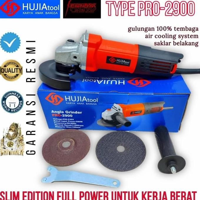 (Allthebest) Mesin Gerinda Tangan Merk Uchiha Japan Type 802 Ditributor Resmi