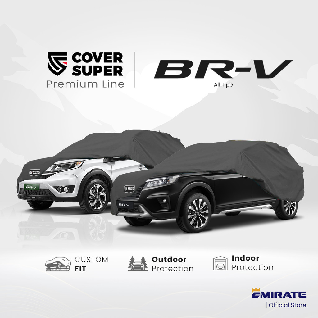 Sarung Mobil / Cover Mobil Honda BRV Polyester Premium Cover Super