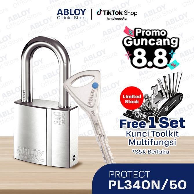 Abloy Gembok Padlock Protec  Pl340N/50