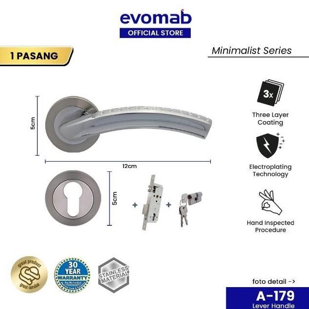 Evomab 1 Set Handle Minimalis A-179