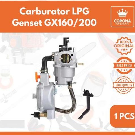 Converter Kit Karburator Lpg Gx 160 200 Konverter Karbu Carburator Lpg Mesin Penggerak Honda Genset 
