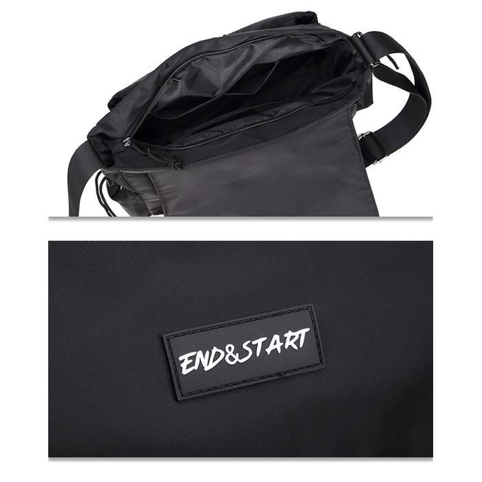 UT Tas Selempang Pria Slingbag Oxford Cloth Waterproof Messenger Bag Banyak Kantong Tas Pria E&S 208