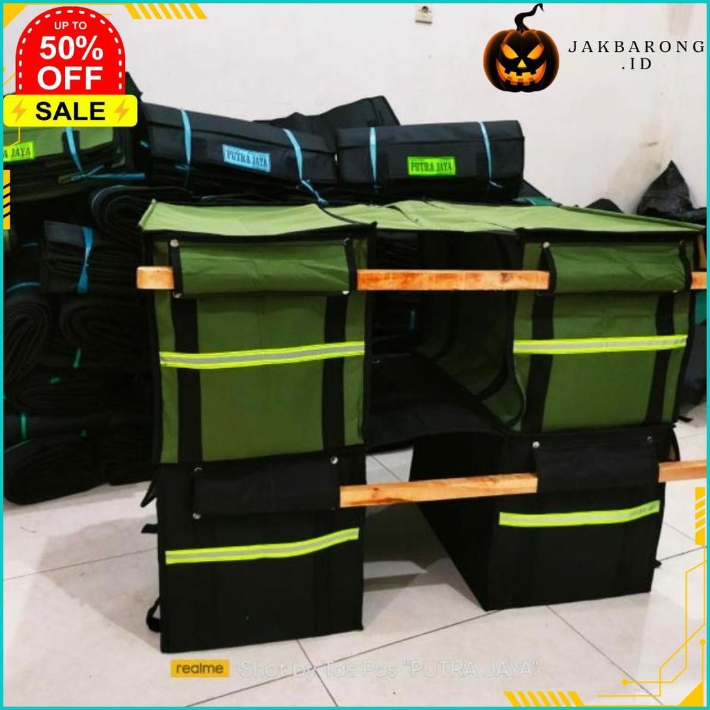 Tas Pos Putra Jaya/Tas Kurir Putra Jaya/Srandul/Obrok Jumbo/Tas Kurir/Tas Rengkek Motor/Tas Ronjot T