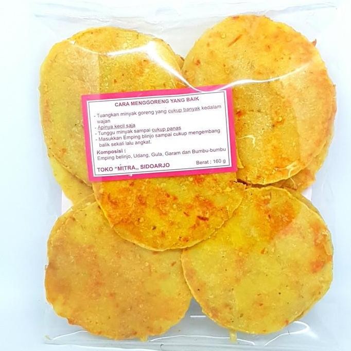 

(Allthebest) MITRA EMPING UDANG MANIS / PEDAS 160gr | BLINJO BELINJO MLINJO KHAS