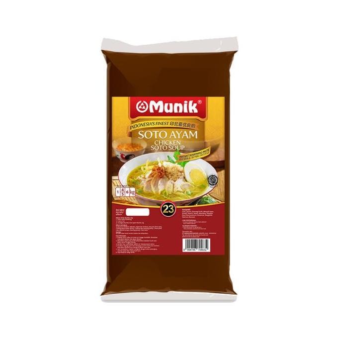 

Promo Bumbu Munik Soto Ayam 1000G - Bumbu Instan Soto Ayam Kuah Segar