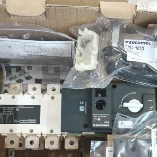 TERMURAH - Cos Socomec ATYS 630A 4 poel / Socomec Motorize Change Over switch 630