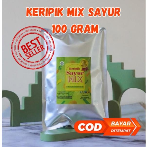 

Ccf Paket Mix Keripik 2 Pcs (Mix Buah Dan Mix Sayur Foil) | K Nangka, K Salak, K Apel, K Pisang, K Nanas, K Mangga, K Wortel, K Labu Siam, K Kentang, K Buncis, K Okra ,Kjagung Manis, K Edamame
