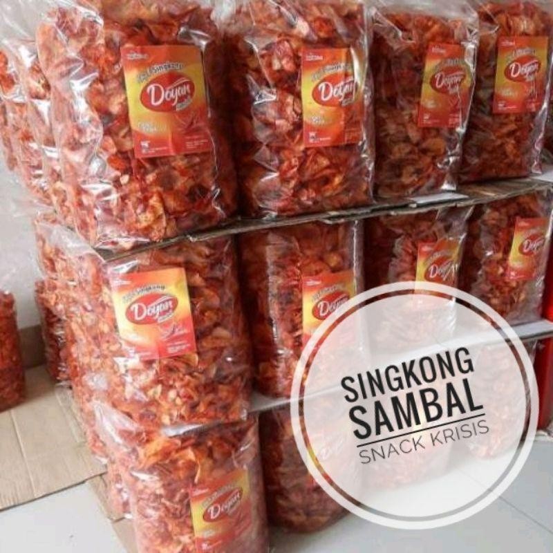 

Ccf Keripik Singkong Sambal 500 Gram Singkong Lengket Balado Sambal