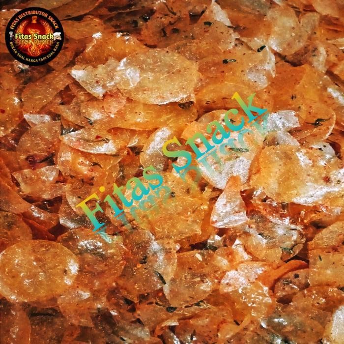 

CCF Kripca/Pikca/Keripik Kaca 500 gram Pedas Aroma Daun Jeruk Super Enak/Beledag Kicimpring/Kripik Beling/Kirca 1/2 kg