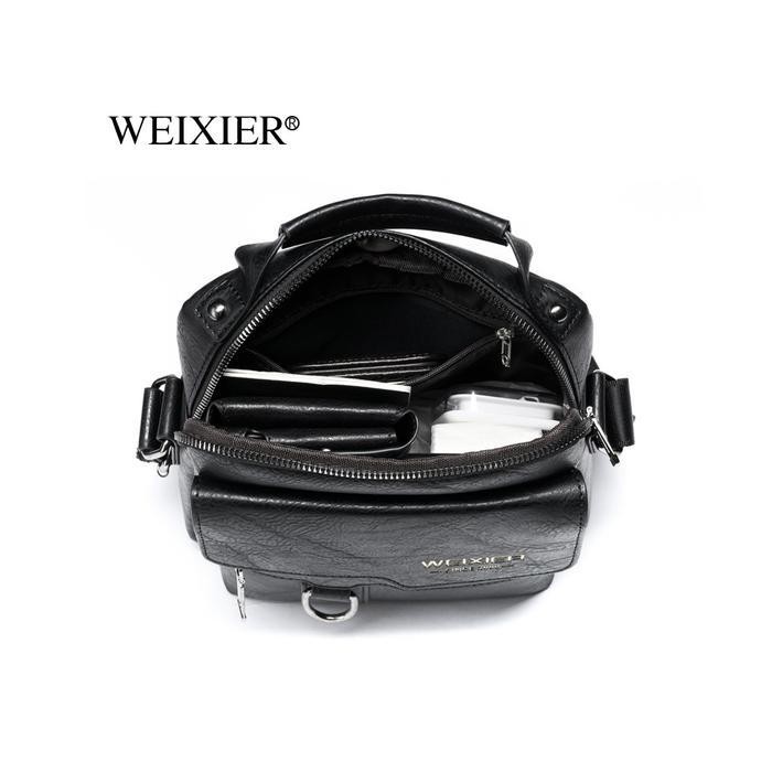 UT Tas Selempang/Sling Bag Pria Warna Hitam - PT