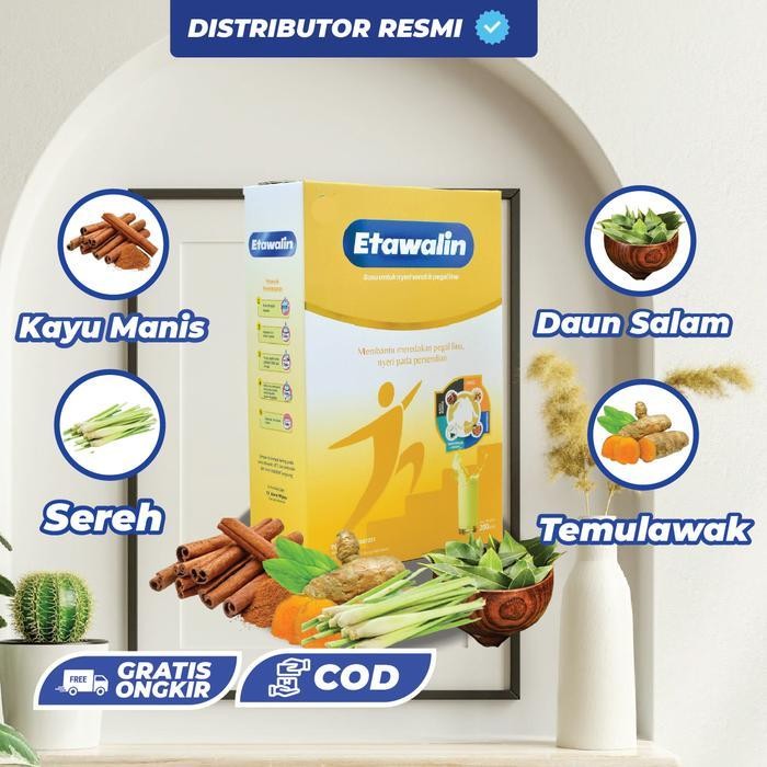 

Gl Paket 2 Box Etawalin Original - Susu Kambing Etawa, Jahe, Temulawak, Kayu Manis, Daun Salam, Daun Sereh