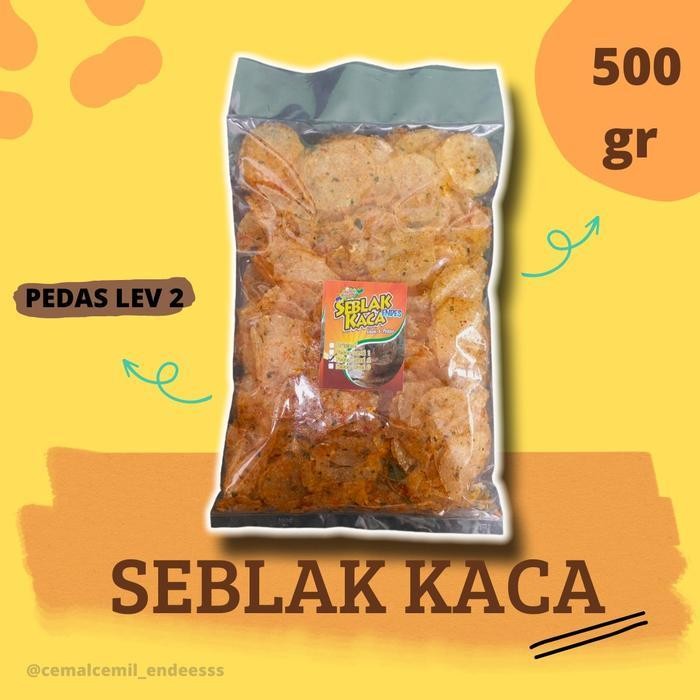 

CCF Seblak Kaca Endeess 500gr Cemilan Keripik keripikkaca
